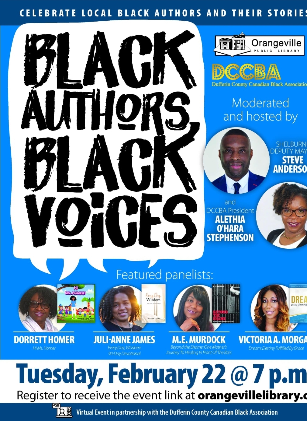 Black Authors Black Voices - A Black History Month Event